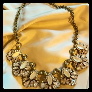 Rhinestone choker necklace